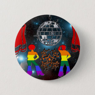 Disco Fever Ronde Button 5,7 Cm