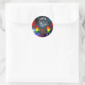 Disco Fever Ronde Sticker (Tas)
