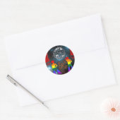 Disco Fever Ronde Sticker (Envelop)