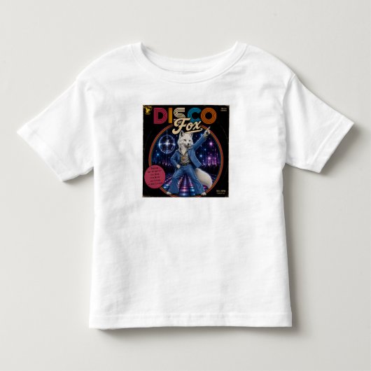 Disco Fox Kinder Shirts (Voorkant)