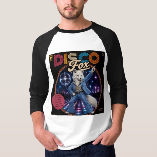 Disco Fox T-shirt (Voorkant)