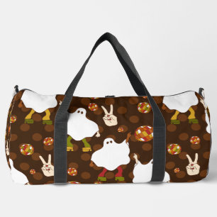 Disco Halloween Afrikaanse Ghost Brown Plunjezak