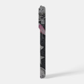 Disco Hearts Phone Case – Chic Glam Style (Côté gauche)