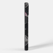 Disco Hearts Protective Phone Case – Chic Glam Sty (Achterkant / Rechts)