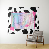 "Disco in de woestijn" Bach-feest achtergrond Wandkleed (In Situ (horizontaal))