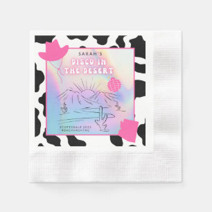 "Disco in de woestijn" Bach-feest servetten