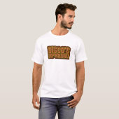 Disco Infernal Funny Boogie Parodie Slogan T-shirt (Voorkant volledig)