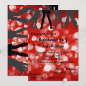 Disco Inferno Bachelorette Party Kaart (Voorkant / Achterkant)