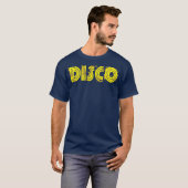 Disco jaren 70 Stijl Flashy Licht  Disco T-shirt (Voorkant volledig)