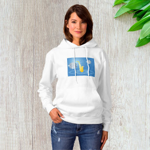 Disco Jazz Saxofoon Sparkling Spiegel Ballen Hoodie