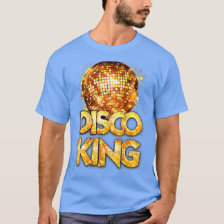 Disco King Seventies Costume Disco Ball Vintage D T-shirt