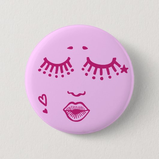 Disco Kiss Button (Voorkant)