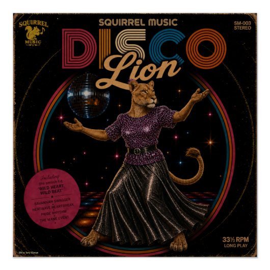 Disco Leeuwin Perfect Poster (Voorkant)