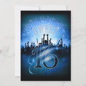 Disco Lights 16 Blue ID777 Kaart (Voorkant)