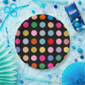 Disco Lights Papieren Bordje (Feest)