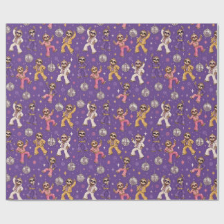 Disco Luiaards Cadeaupapier
