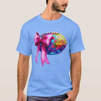 Disco met Pink Bow Sports Party 1 T-shirt