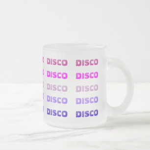 DISCO-mok (gevorst glas) Matglas Koffiemok