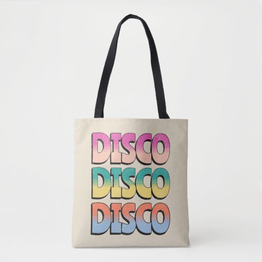 Disco Music Draagtas (Voorkant)