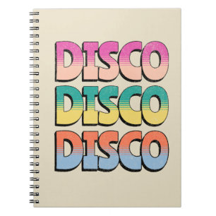 Disco Music Notitieboek