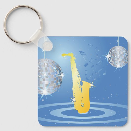 Disco Music Sleutelhanger (Voorkant)