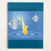 Disco Music Spiral Planner (Devant)