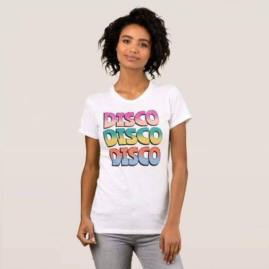 Disco Music T-shirt (Voorkant volledig)