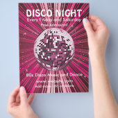 Disco Night Music Flyer (Hand)