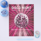 Disco Night Music Flyer (Enkel)