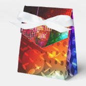 Disco Night Retro 70's Disco Ball Favor Box Bedankdoosjes (Voorkant Zijde)