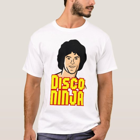 Disco Ninja. T-shirt (Voorkant)