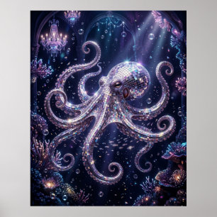 Disco Octopus Rif Poster