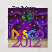 DISCO Party - SRF Kaart (Voorkant / Achterkant)