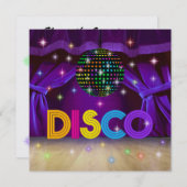DISCO Party - SRF Kaart (Voorkant / Achterkant)