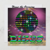 DISCO Party - SRF Kaart (Voorkant / Achterkant)
