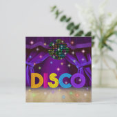 DISCO Party - SRF Kaart (Staand voorkant)