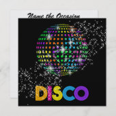DISCO Party - SRF Kaart (Voorkant / Achterkant)