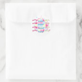 Disco Pastel Sorority Sticker AGD (Tas)