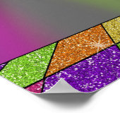 Disco-Poster Poster (Hoek)