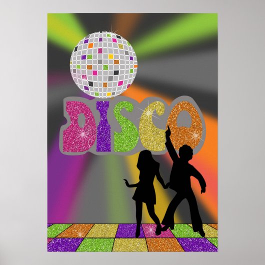 Disco-Poster Poster (Voorkant)
