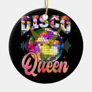 Disco Queen 70's Thaise Danmarks Ball Cost Keramisch Ornament