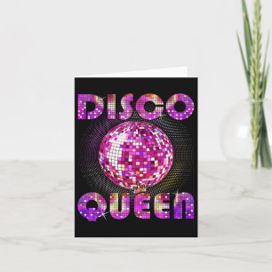 Disco Queen Art Voor Vrouwen Meisjes Funk Muziek D Kaart
