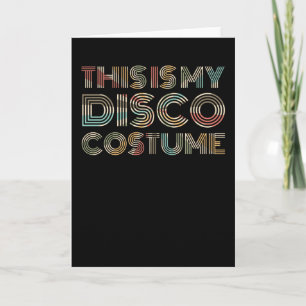 disco queen dames retro 70s thema kaart