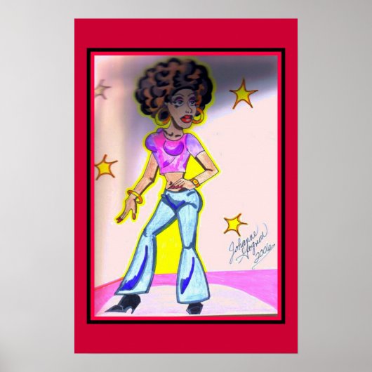 Disco Queen Poster (Voorkant)
