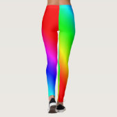 Disco Rainbow-Leggings Leggings (Achterkant)