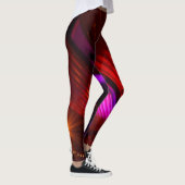 Disco Red "Luxe" Leggings (Rechts)