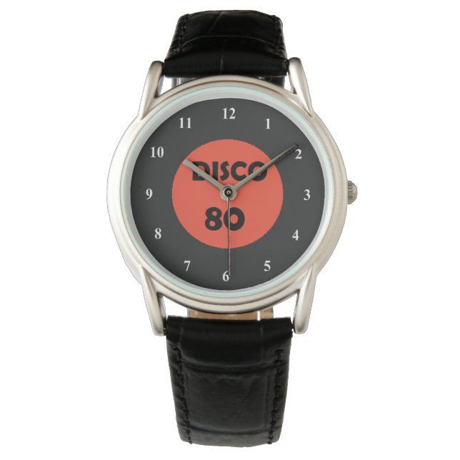 Disco Retro Muziek Dance Watch Horloge (Voorkant)
