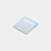 disco retro notities post-it® notes (Schuin)