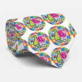 Disco Retro van 70 Stropdas (Opgerold)