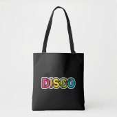 DISCO retro vinyl Draagtas (Voorkant)